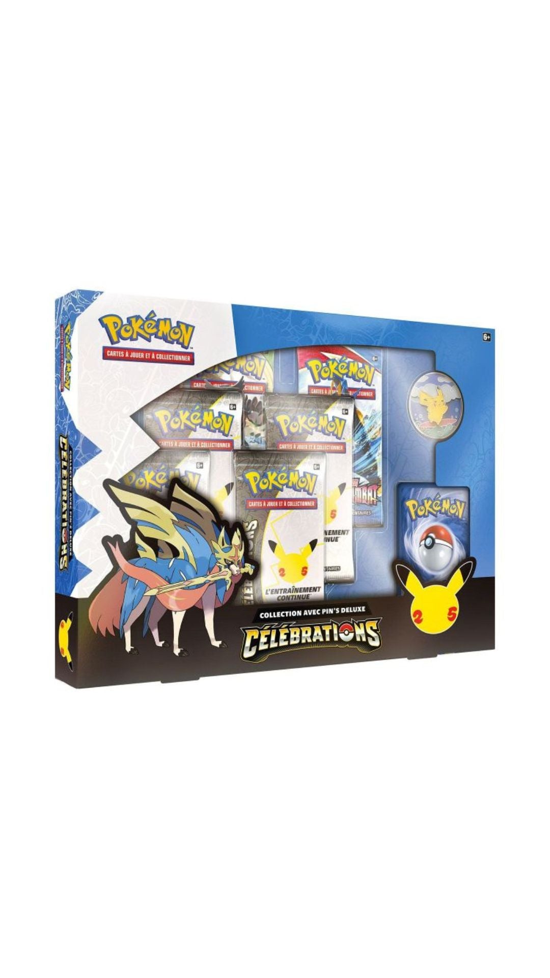 Coffret Zacian Célébrations 25ans