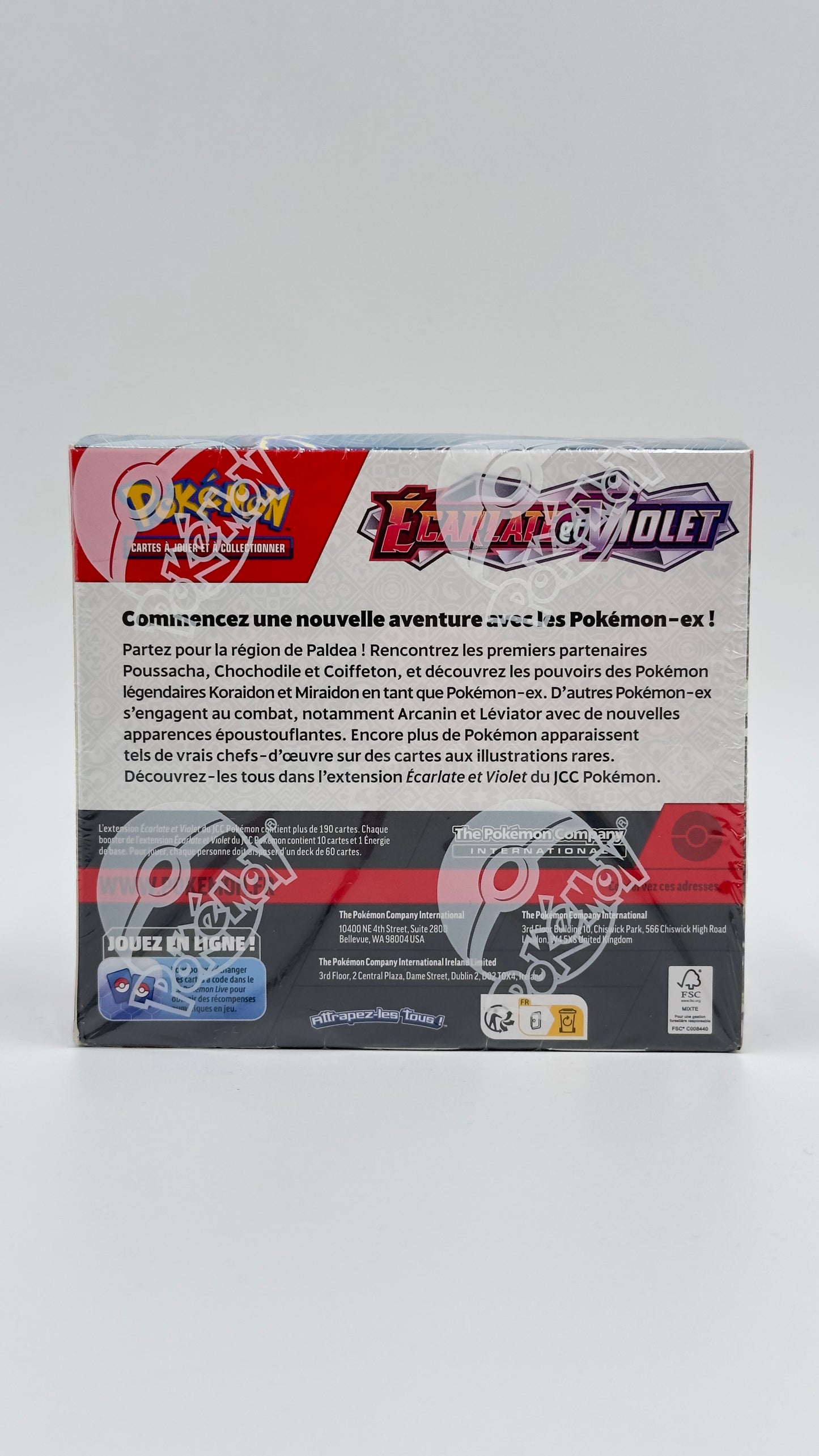 Display Écarlate et Violet