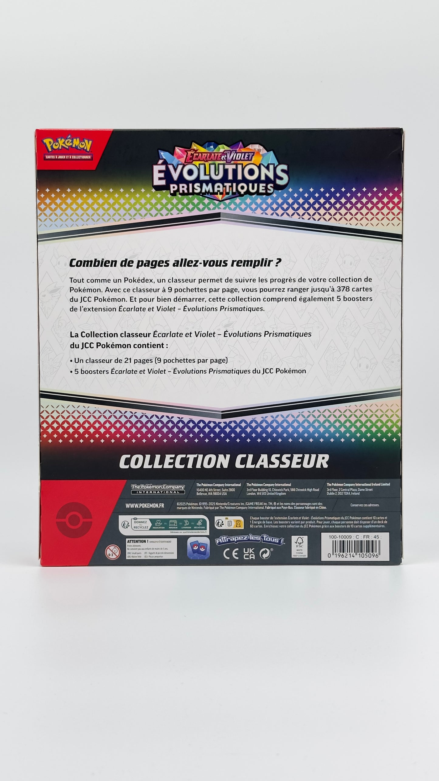 Coffret Classeur Évolutions Prismatiques