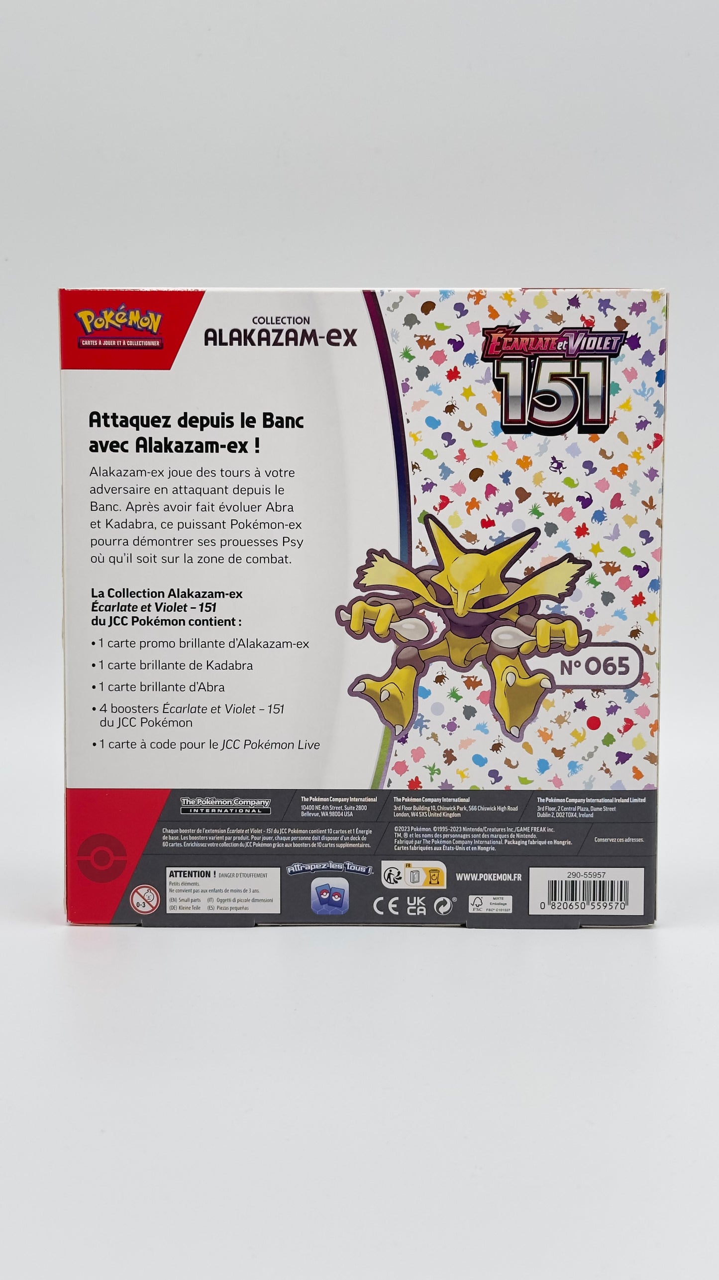 Coffret Alakazam EX 151