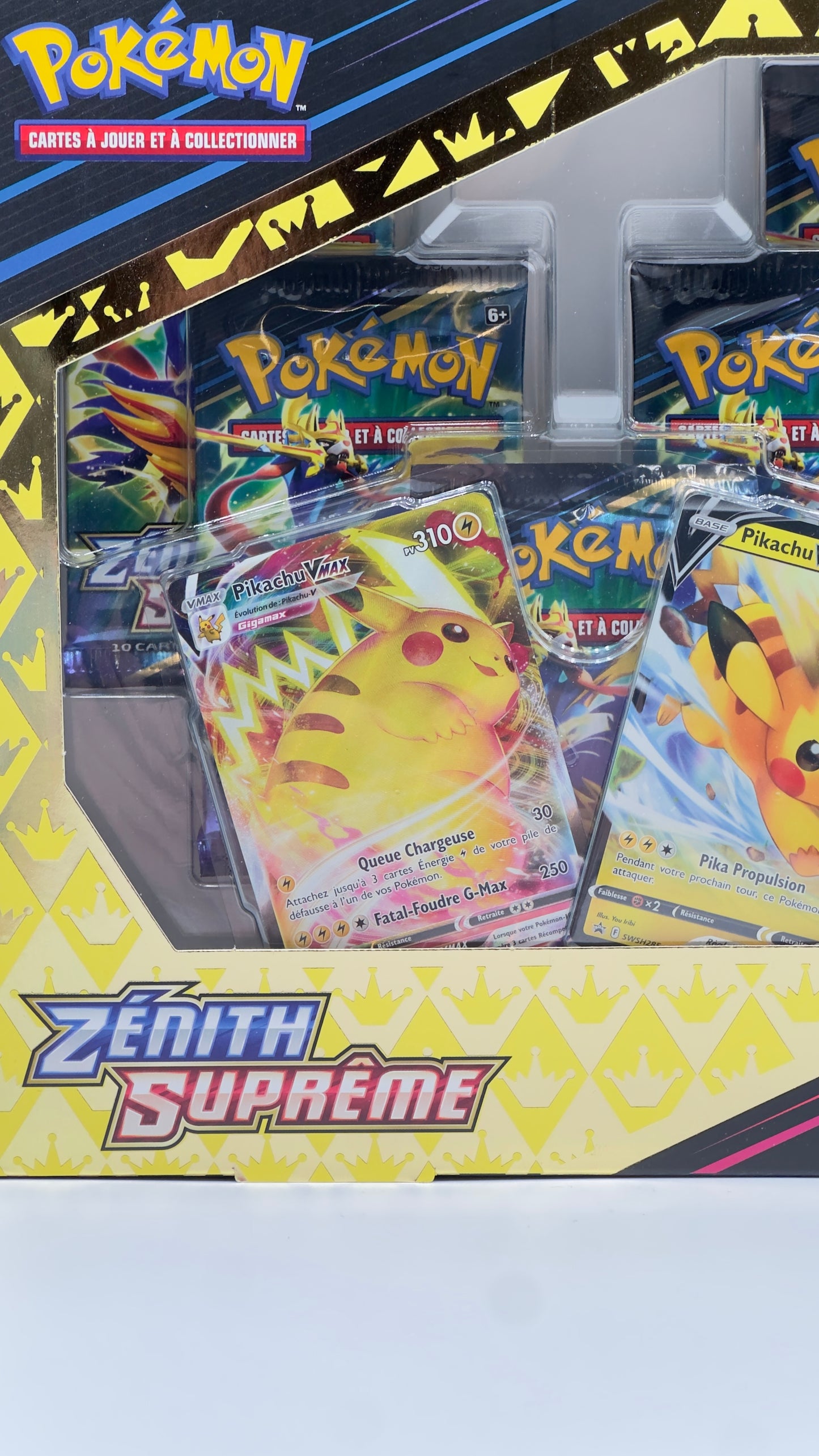 Coffret Pikachu Vmax Zénith Suprême