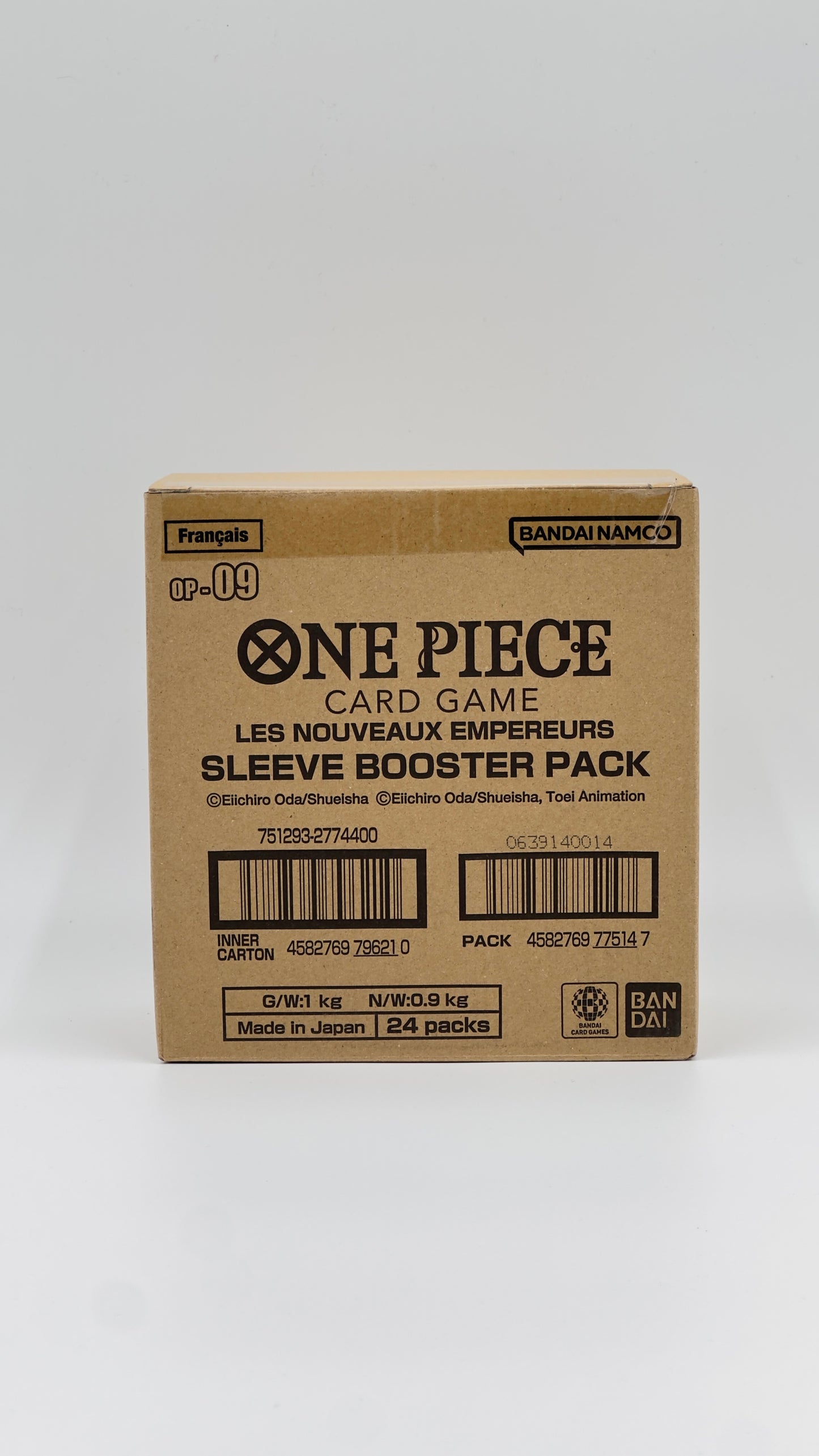 Case de Blisters Les Nouveaux Empereurs OP09