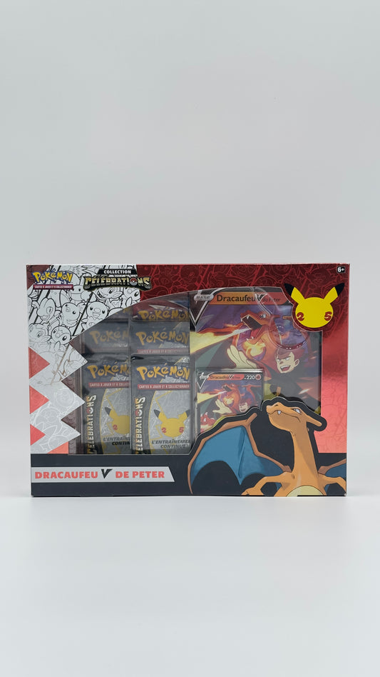 Coffret Dracaufeu Célébrations 25 ans