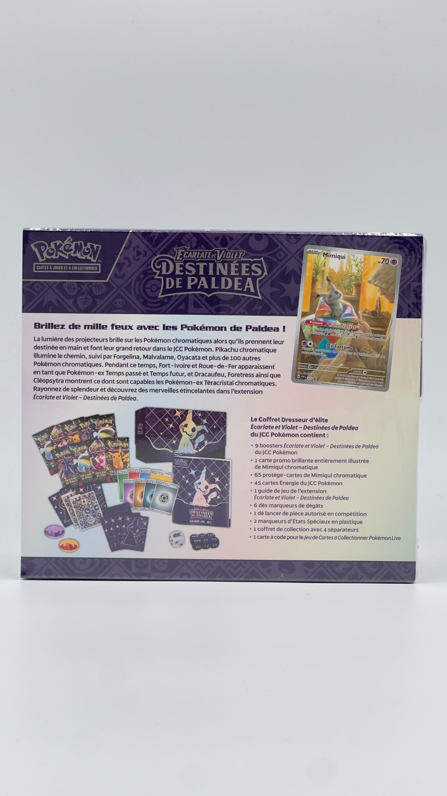 Coffret Dresseur d'Élite Destinées de Paldea