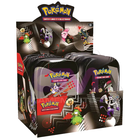 Display Mini Tin Foudre Noire / Flamme Blanche Scellée